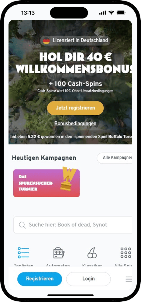 Wunderino Homepage
